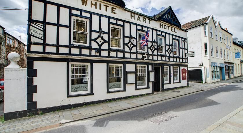 White Hart Inn Wells Esterno foto